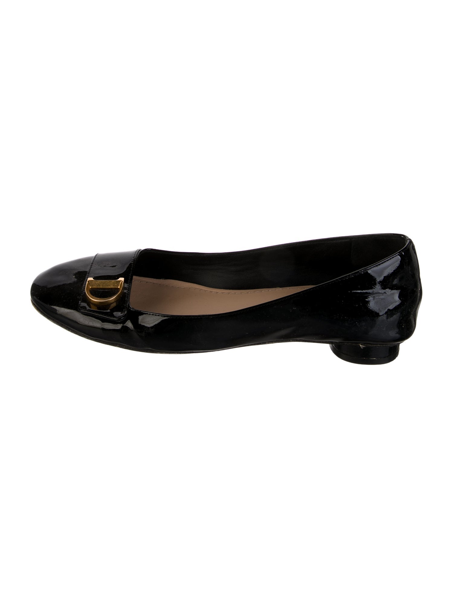 Christian Dior Patent Leather Ballet Flats